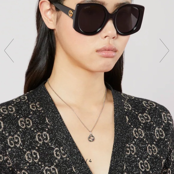 Gucci Interlocking Gs Pendant Necklace - Picture 2 of 6